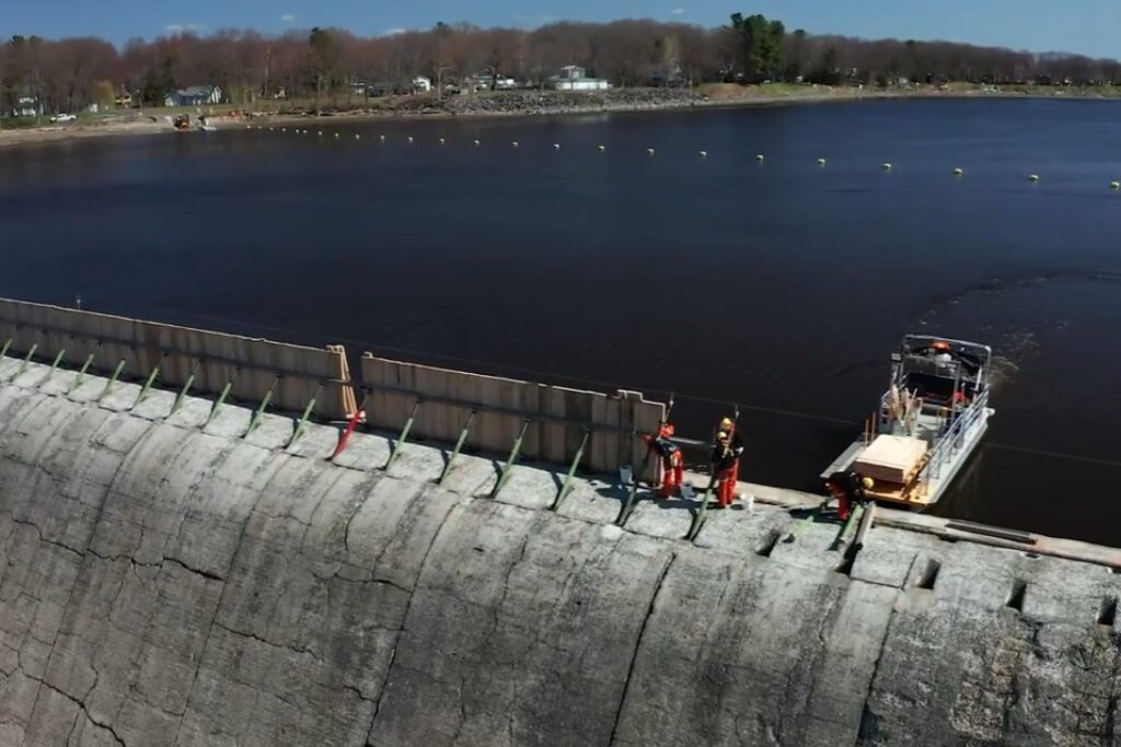 Haussoirs sur la rivière Saint-François : la date de fin des travaux maintenant inconnue