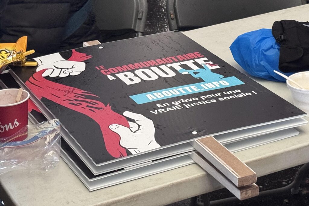Le Communautaire à boutte tente d’interpeller Christine Fréchette