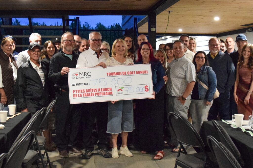 Un dernier appel pour le Tournoi de golf au profit des P’tites boîtes à lunch à Drummond