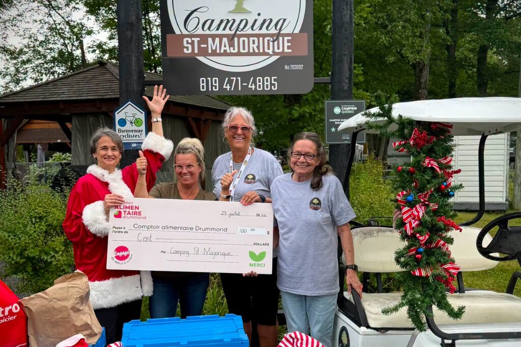 Deuxième année pour la Guignolée du campeur dans Drummond