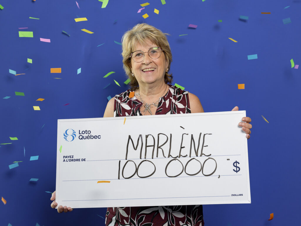 « Vous me niaisez » : une Centricoise remporte 100 000$ au Lotto Max