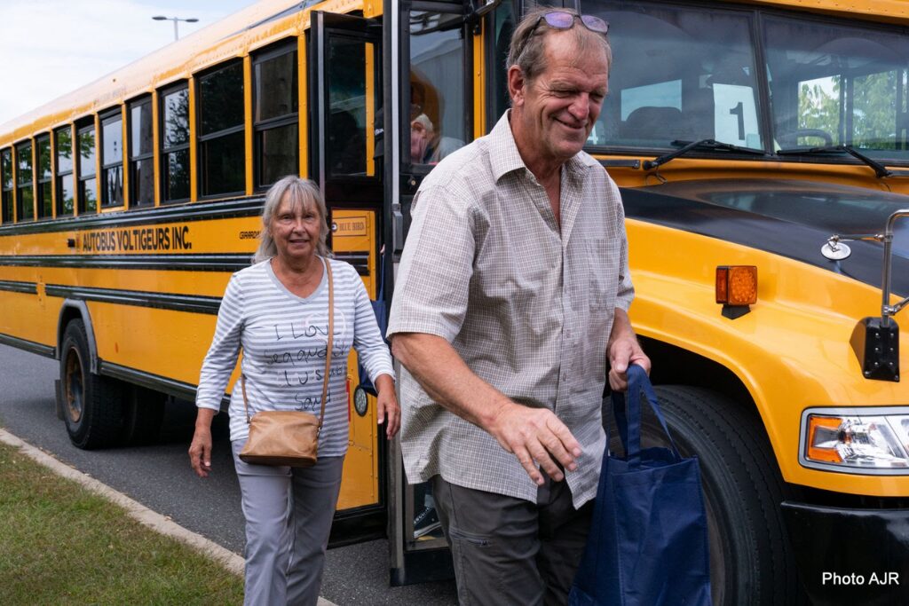 Retour du tour d’accueil des nouveaux résidents à Drummondville