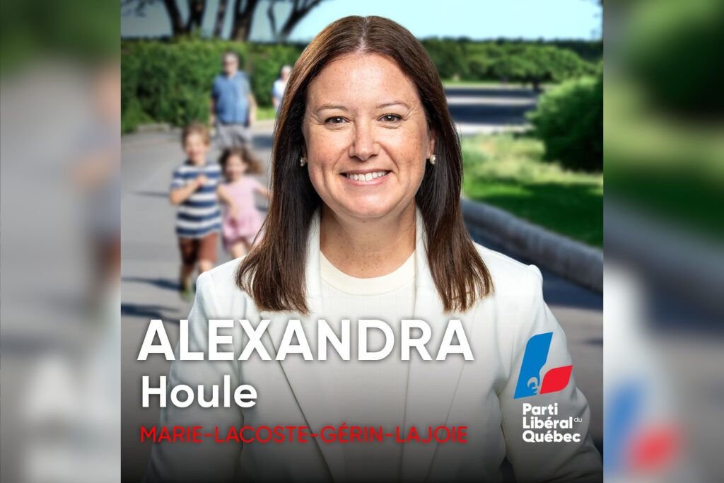 La candidature d’Alexandra Houle confirmée dans Marie-Lacoste-Gérin-Lajoie