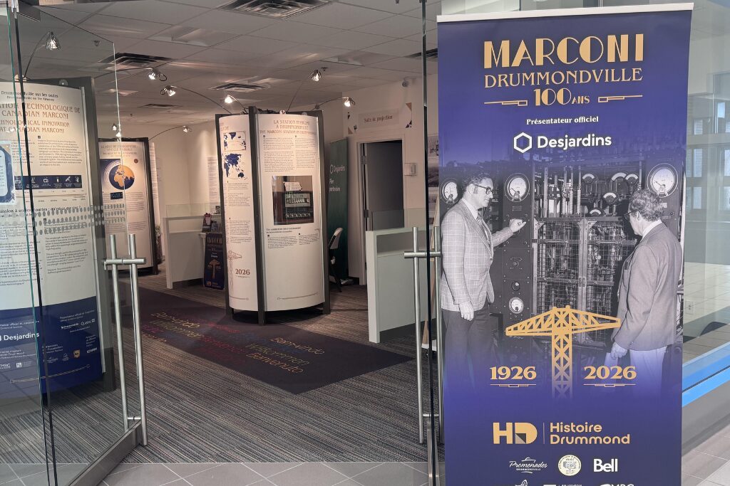 Une nouvelle exposition sur Marconi aux Promenades Drummondville