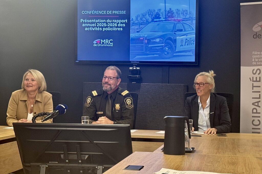 Bilan policier 2025-2026 : 11 600 constats d’infraction remis dans Drummond