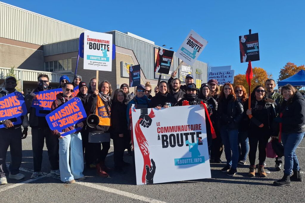 Le Communautaire à boutte de Drummond se mobilise à Victoriaville
